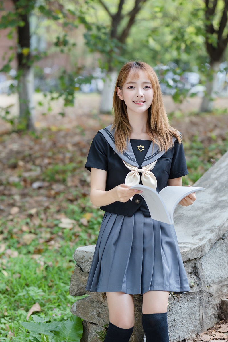 正统亲子线jk制服班服秋季日系长袖水手服学院风套装学生百褶裙