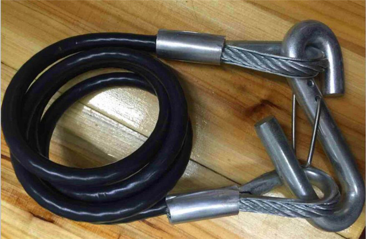 厂家生产供应 绕圈弹簧钢丝绳 定做各种规格颜色尺寸弹簧钢丝绳-阿里