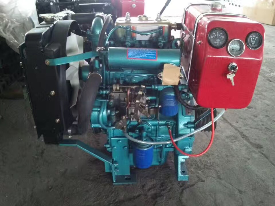 zh2110c船用柴油机-32马力船机-海淡水交换器-捕鱼船用发动机