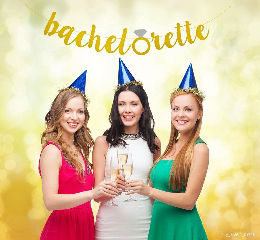 单身派对装饰用品bachelorette 西方婚礼派对 bride to be