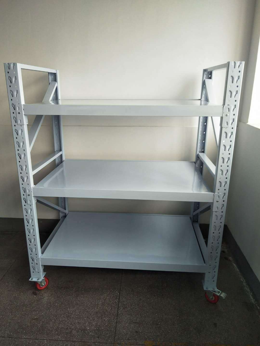 中小型货架重力式重型货架标准货架4层仓储库房货架加厚定制货架