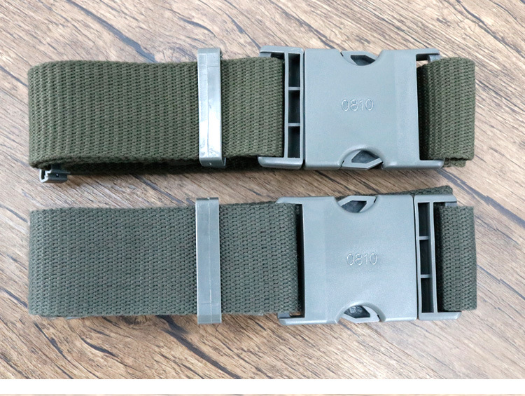 正品07编织外腰带迷彩制式作训腰带军训用八一腰带07a战术武装带