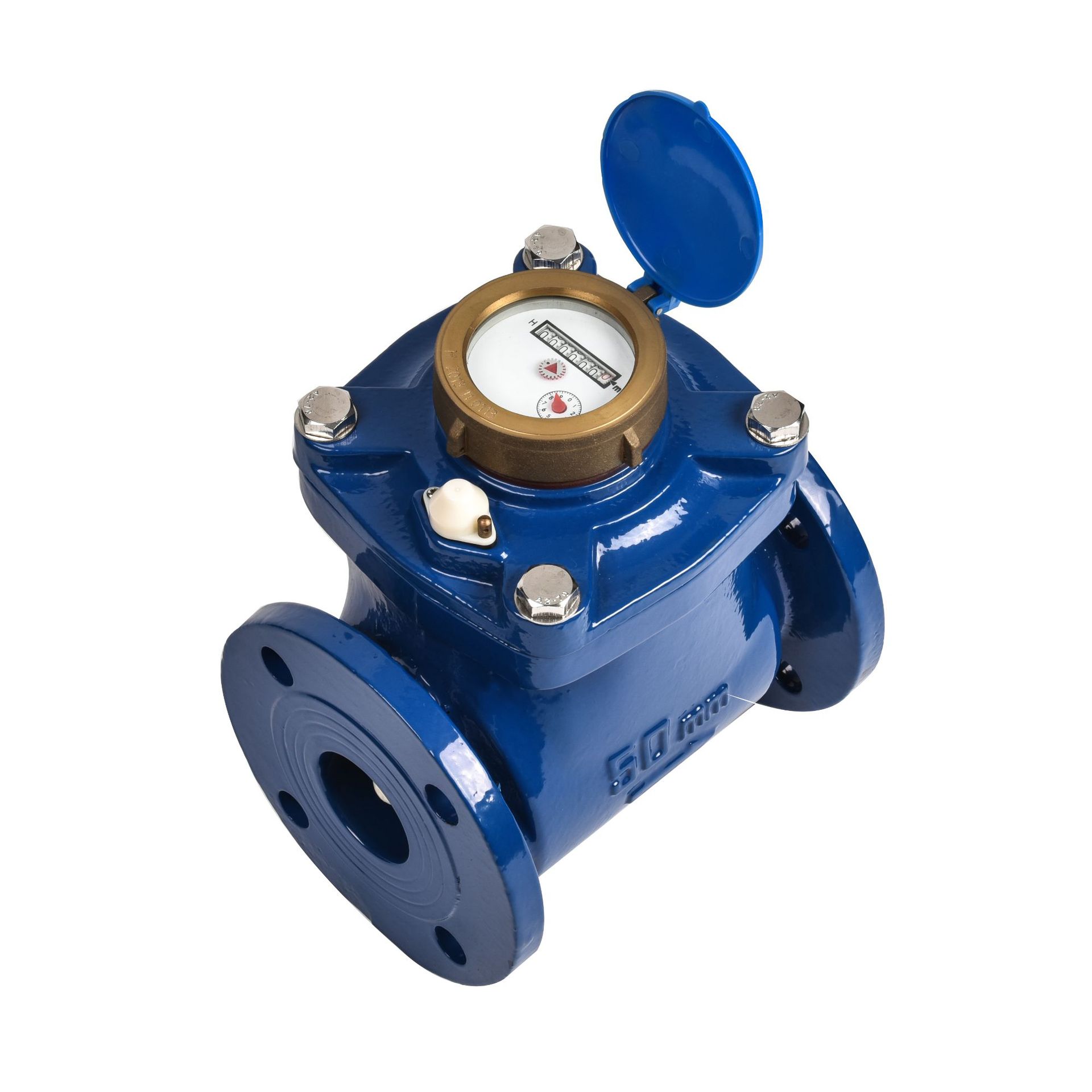 甬欣牌水平螺翼可拆干式水表(铜罩)dn50