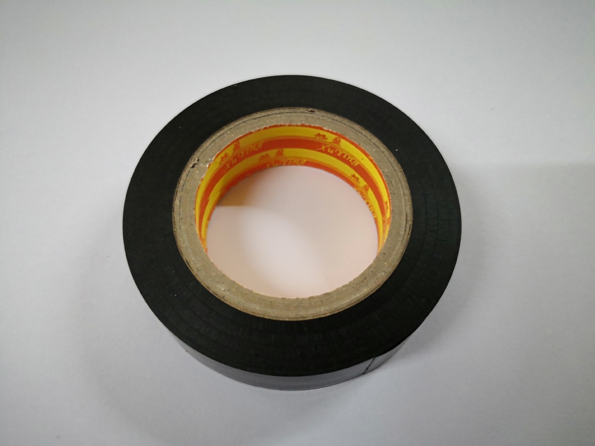 批量价优旭盈电工胶带pvc绝缘胶带塑料绝缘胶布黑色薄膜胶带20码