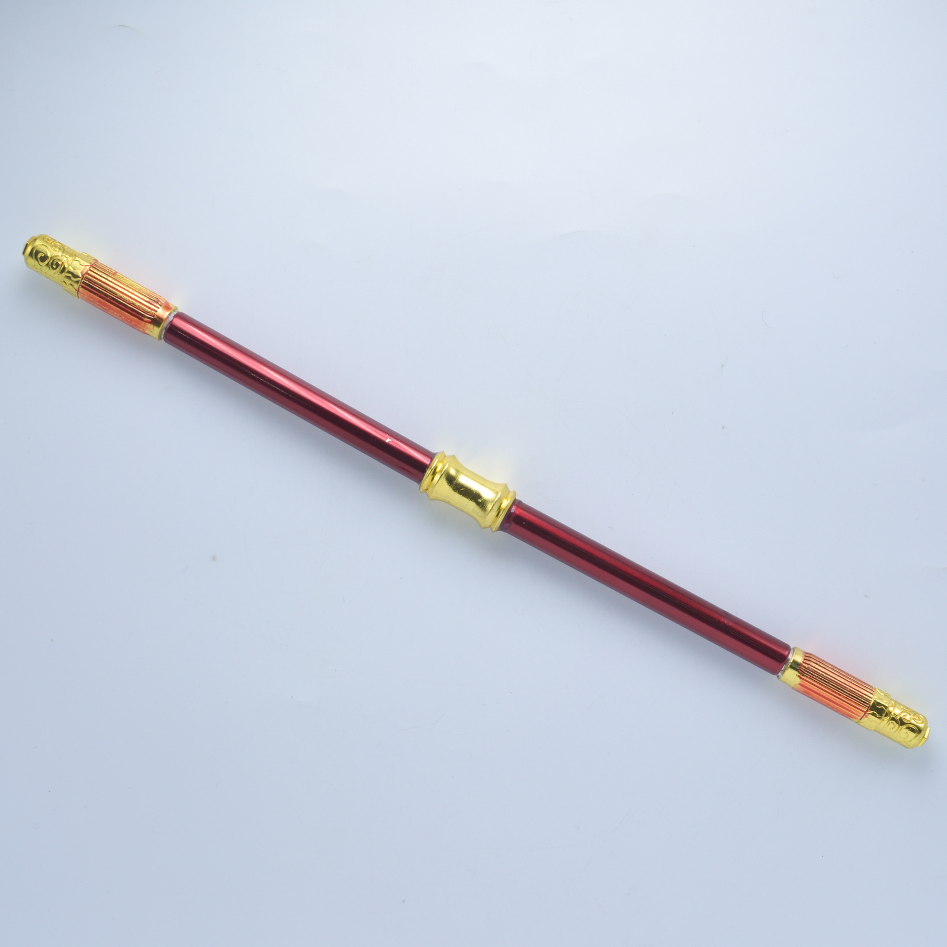 校园游戏周边王者合金兵器孙悟空金色伸缩金箍棒22cm模型厂家批发