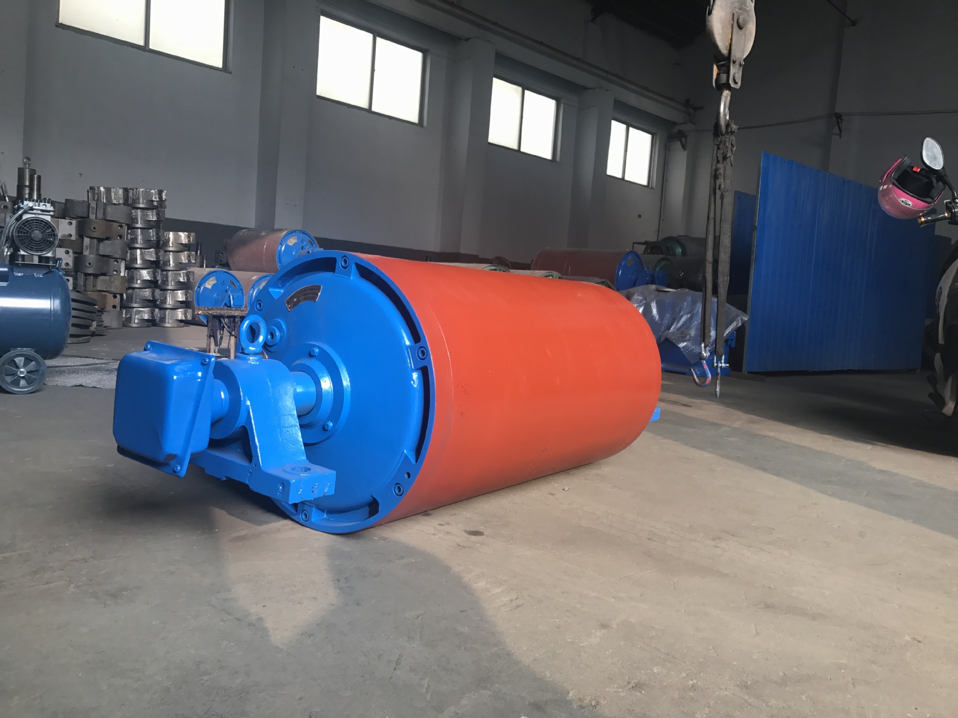 输送带电动滚筒厂家直销 tdy75油冷式内置电机滚筒 输送机滚筒