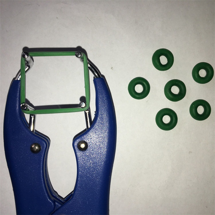 浙江康瑞 高强度硅胶断尾去势圈 小猪阉割皮筋 兽用无血去势环