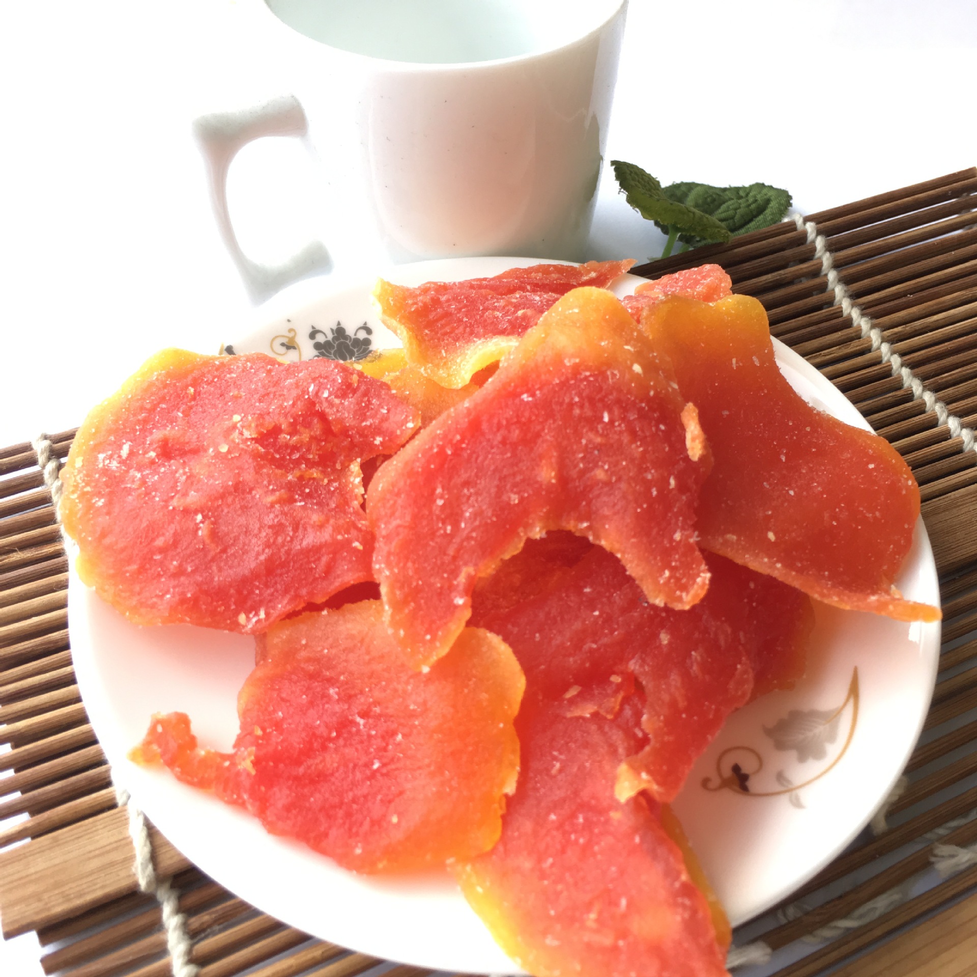 木瓜片块 泰国水果干 热带水果 红木瓜片 简装大包够量够实在