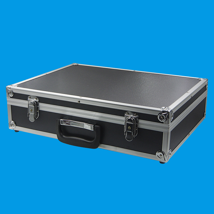 黑色铝制伸缩式三角架魔术箱舞台折叠魔术桌子手提箱彩桌魔术箱子