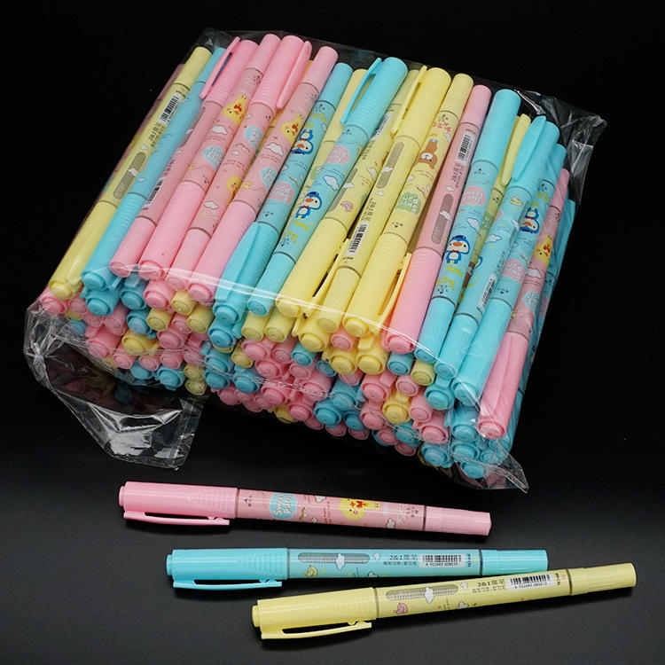 批发可擦复写笔 消字笔 学生修正笔 双头二合一魔笔 纯蓝墨水