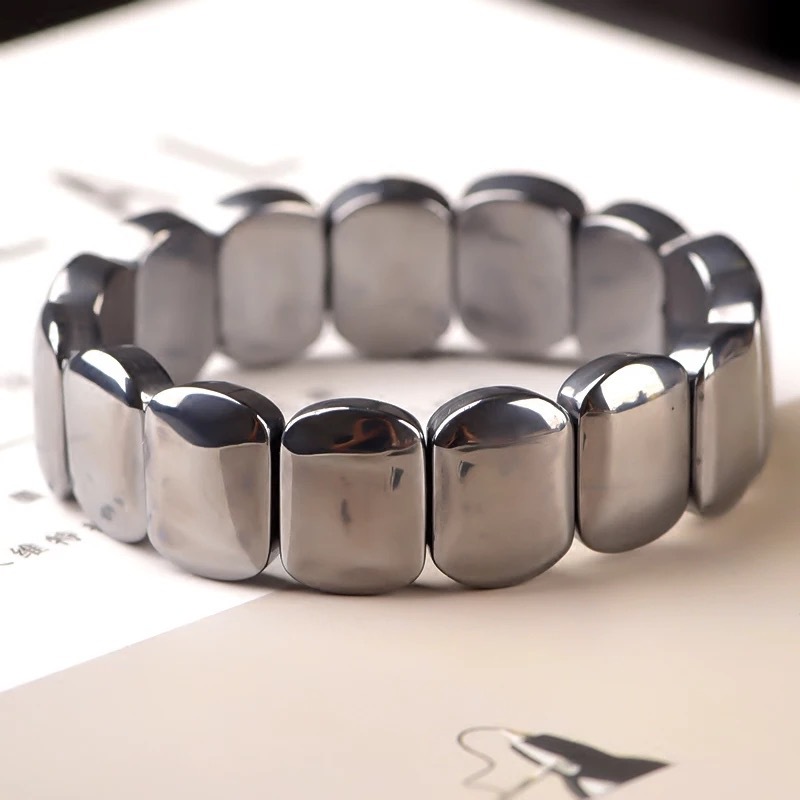 大号天然太赫兹手链单圈男女款手排 手牌能量石高含量diy串珠材料