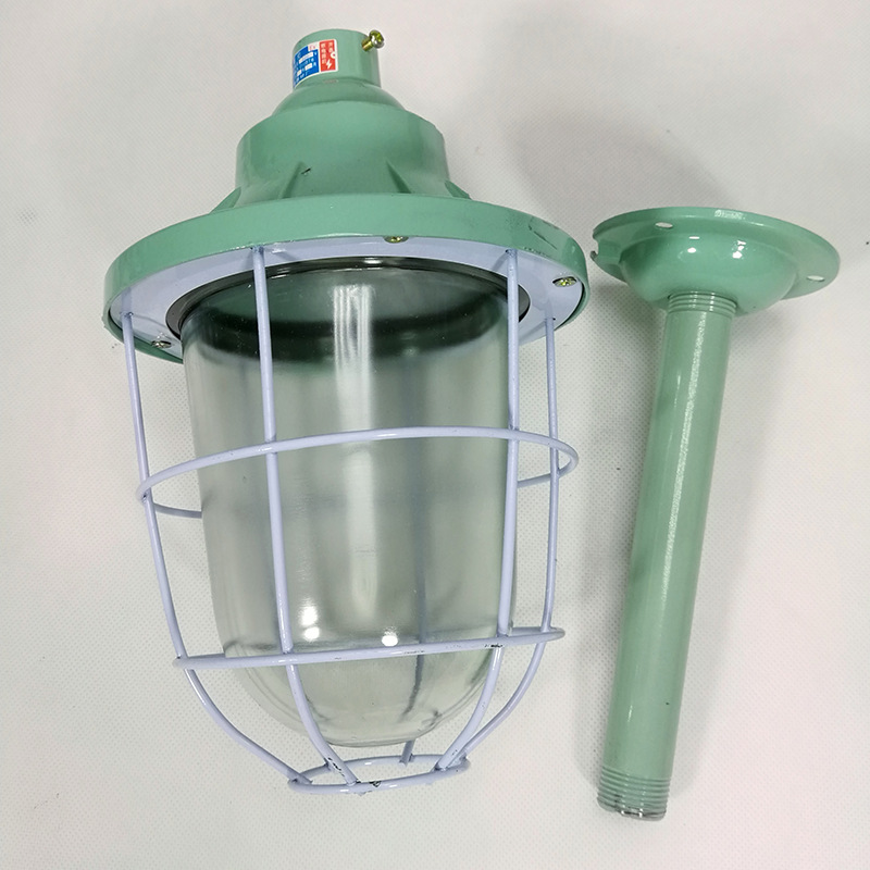 家具厂led防爆灯圆形外壳e27防尘防潮低价钱节能防爆灯具中山厂家