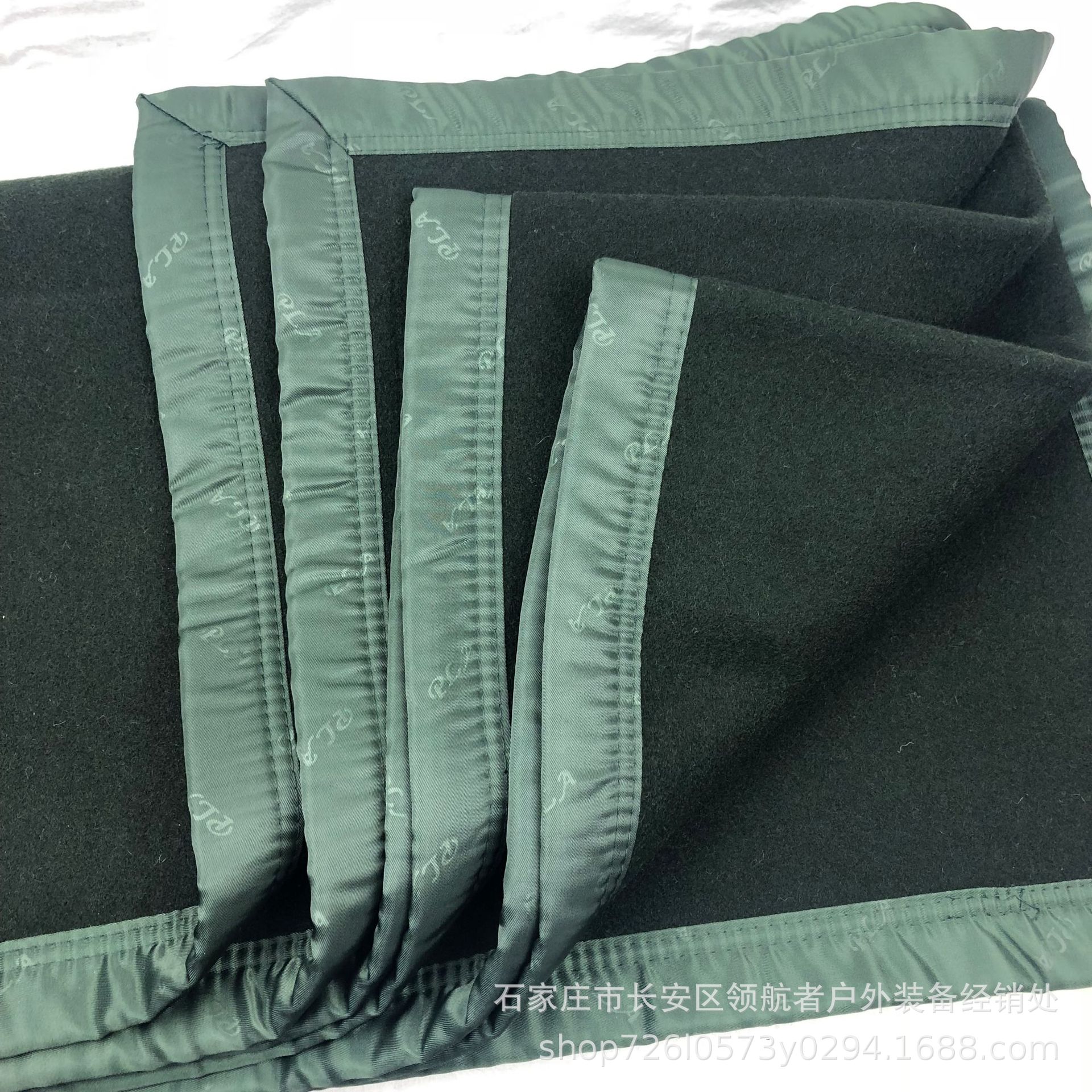 正品09毛毯佩发新款2000克羊毛毯部队09武款羊绒毯加厚保温橄榄绿