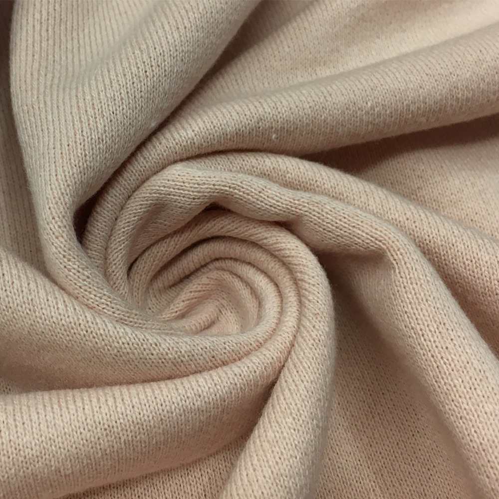 厂家直销全棉毛圈布料现货32支 10支加厚针织真卫衣面料 大毛圈布