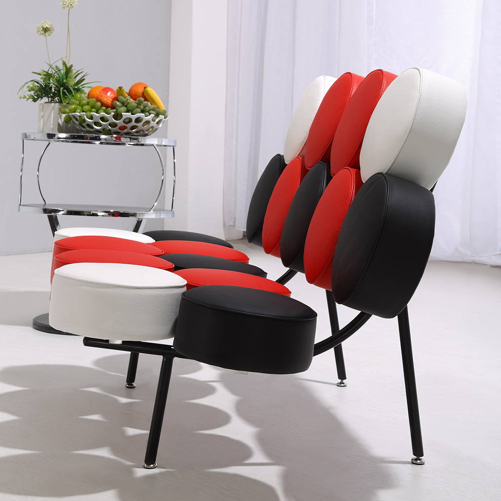 marshmallow sofa鼓子椅棉花糖沙发客厅创意糖果椅george nelson