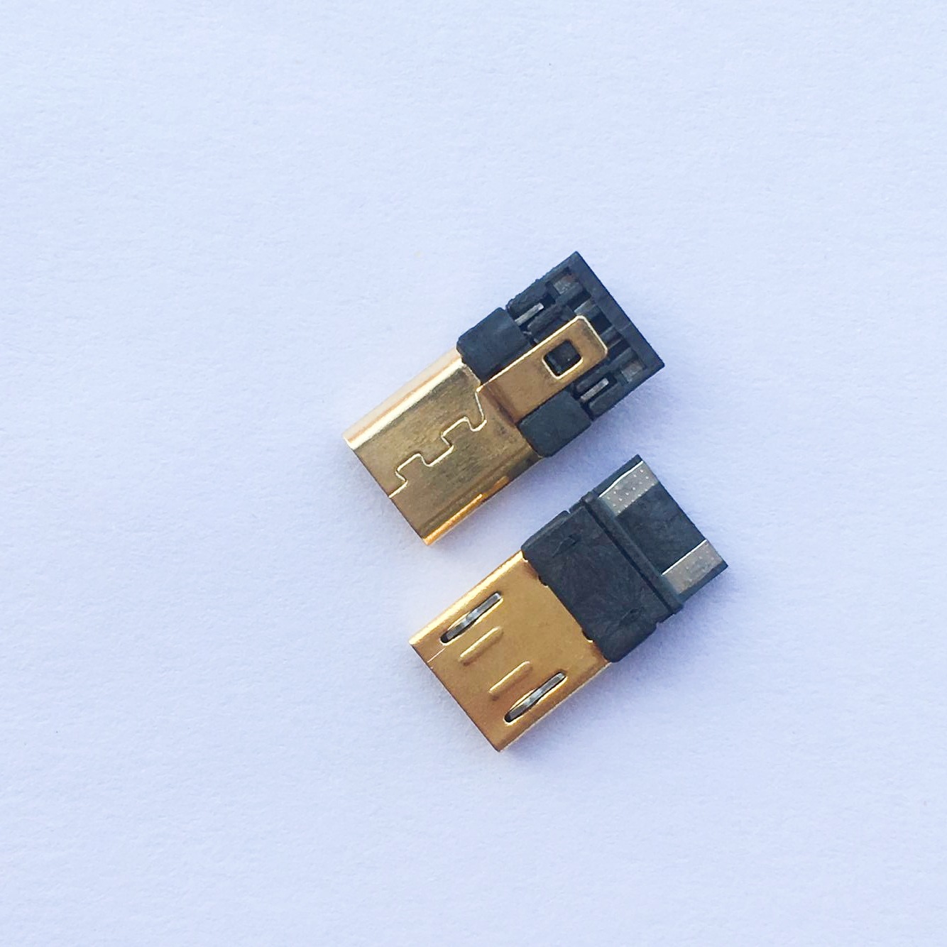 usbmicro5p公头镀金 迈克5p公头 数据线插头 迈克头