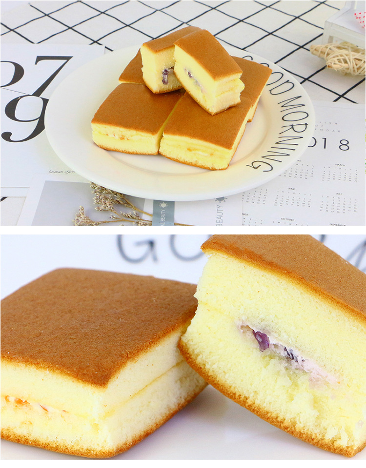 东京芒果夹心蛋糕384g 3层手提礼盒装水果糕点面包送礼食品批发