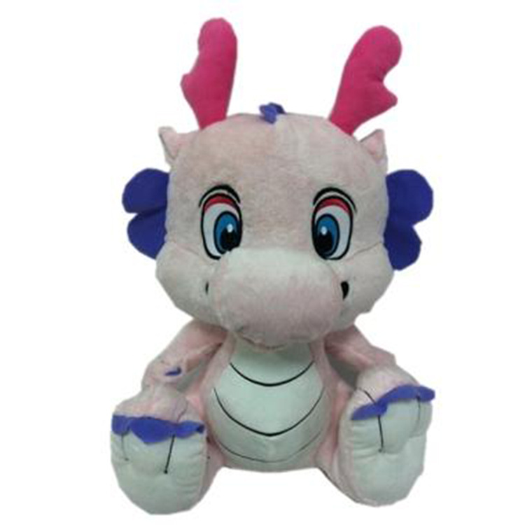 东莞厂家定制龙宝宝毛绒玩具公仔可爱坐姿龙公司礼品来图定做