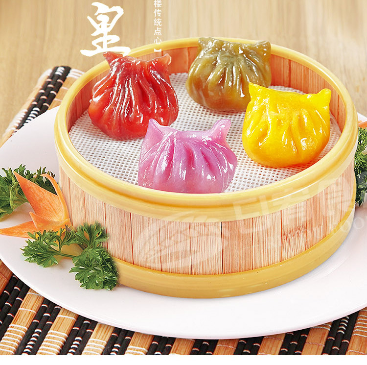 日宥 四色虾饺皇 水晶虾饺皇 港式茶楼点心广式早餐批发