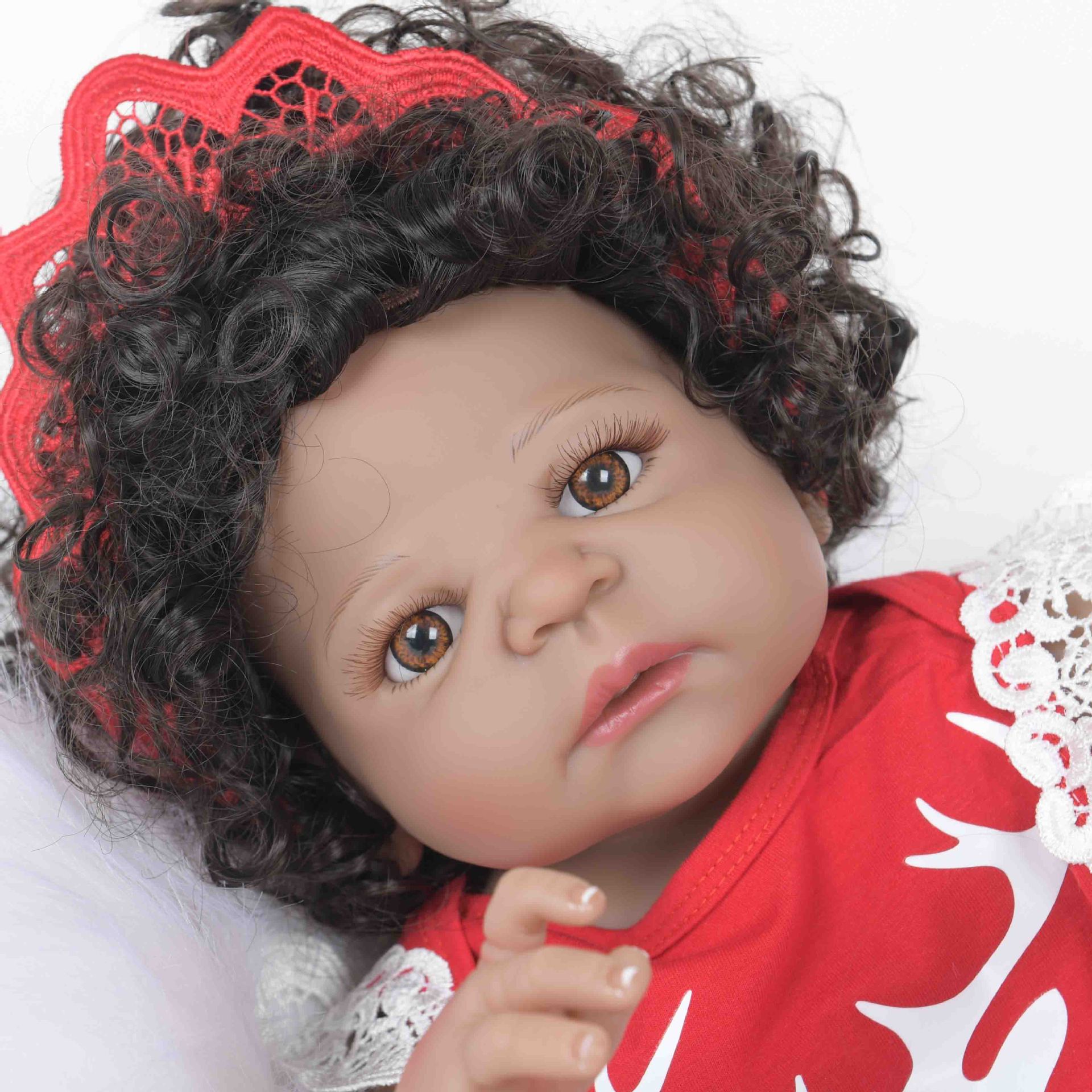 工厂货源跨境专供外亚马逊ebay爆款贸款仿真重生娃娃reborn doll