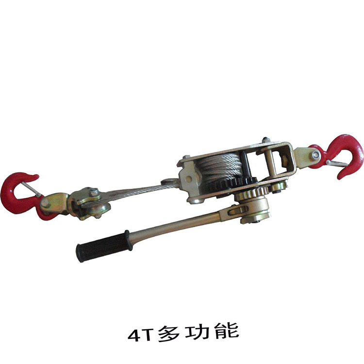 汽车货物钢丝绳手动收紧拉紧器14吨双钩紧线器