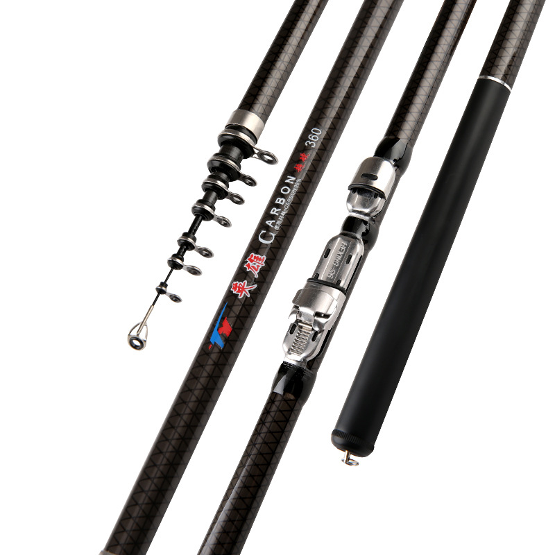 Rock Fishing Rod Hero Rock Fishing Rod Carbon Fishing Rod 2.73.6 4.5 5.46.3 M Hand Sea Dual-Use Fishing Gear