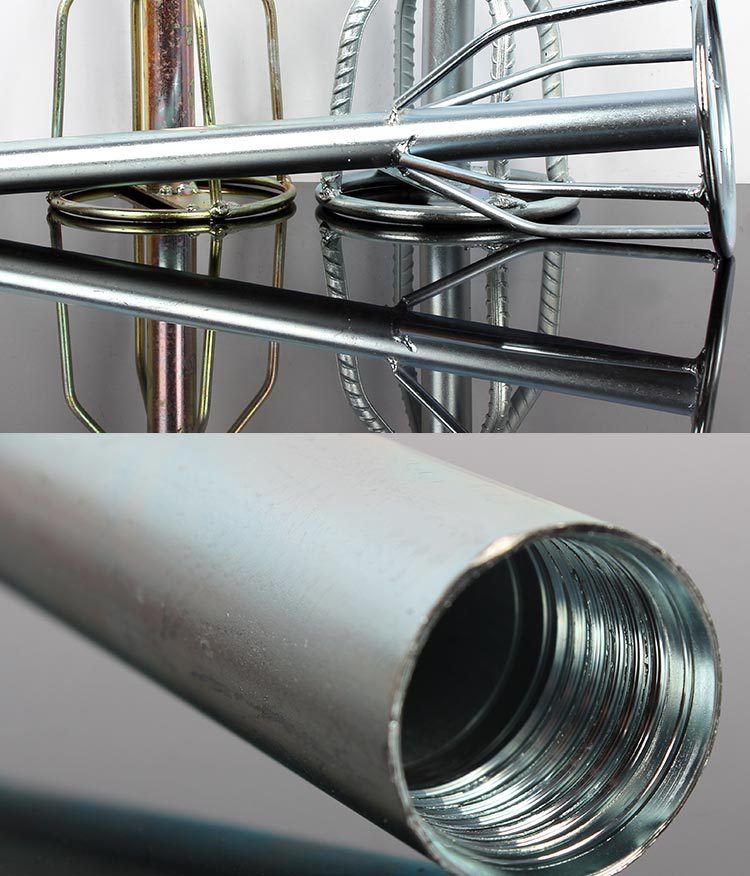 厂家批发螺纹钢水钻机搅拌杆水钻钻机用搅灰器工地搅灰腻子杆