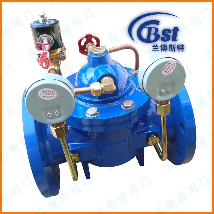 600x电动控制阀 电磁水力控制电动调节阀dn40-400