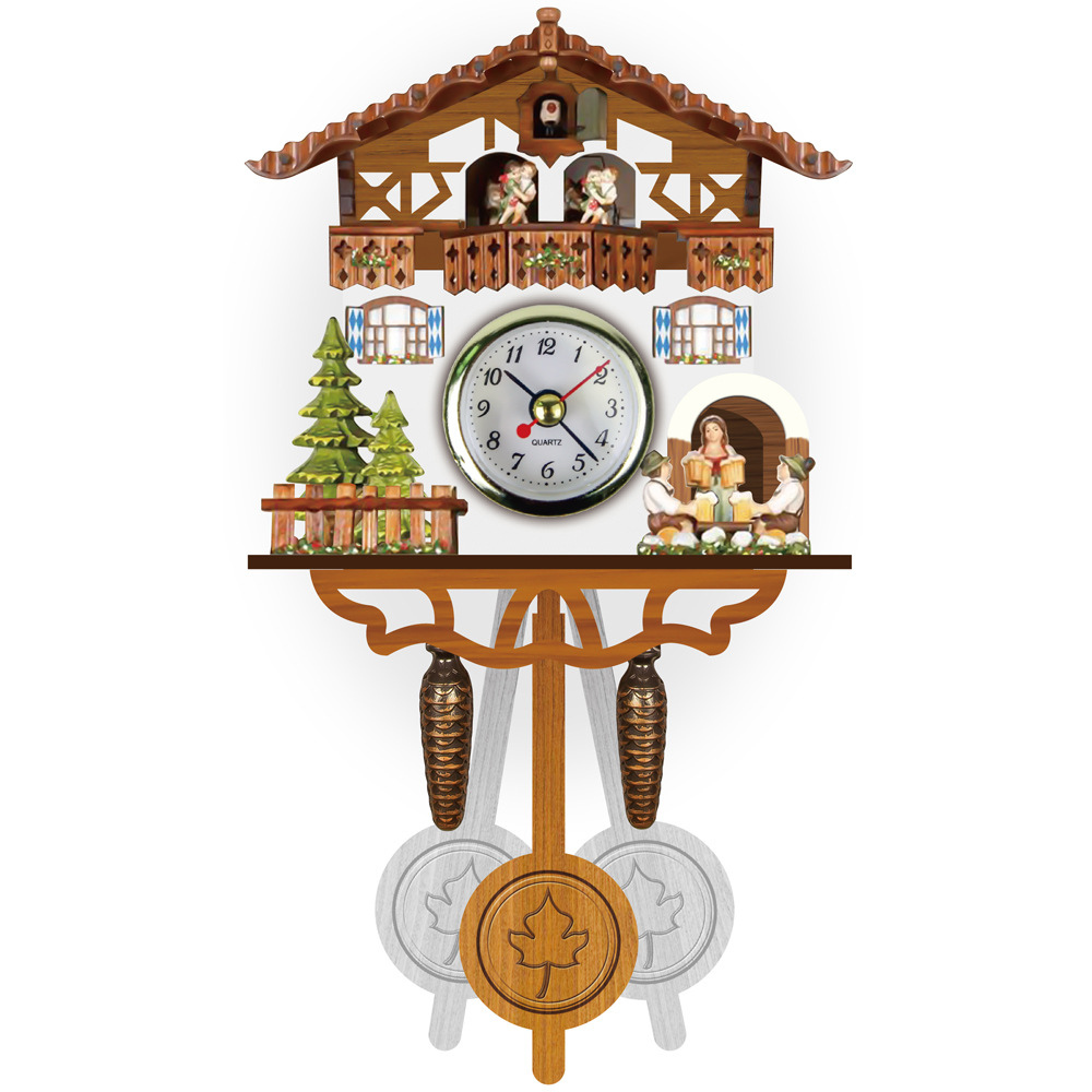 Cuckoo Wall Clock Goo Goo Times Alarm Clock Wall Clock Living Room Home Amazon Hot Sale