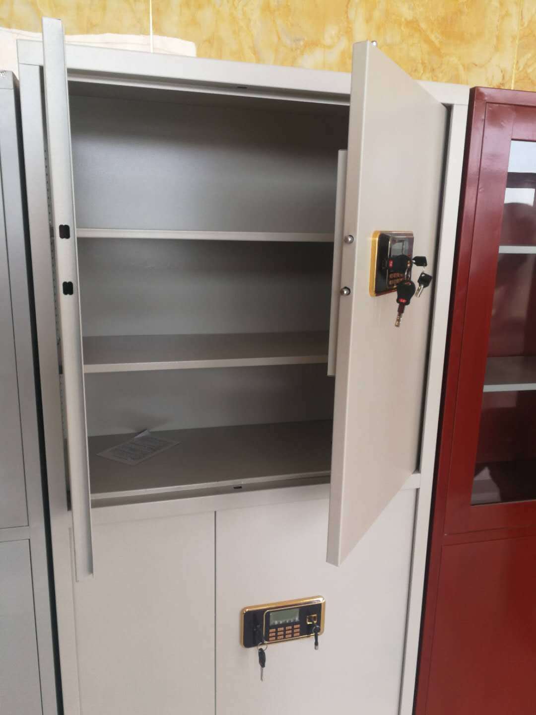 晟维 电子密码锁文件保密柜 机械保密双节保密柜 批发定制