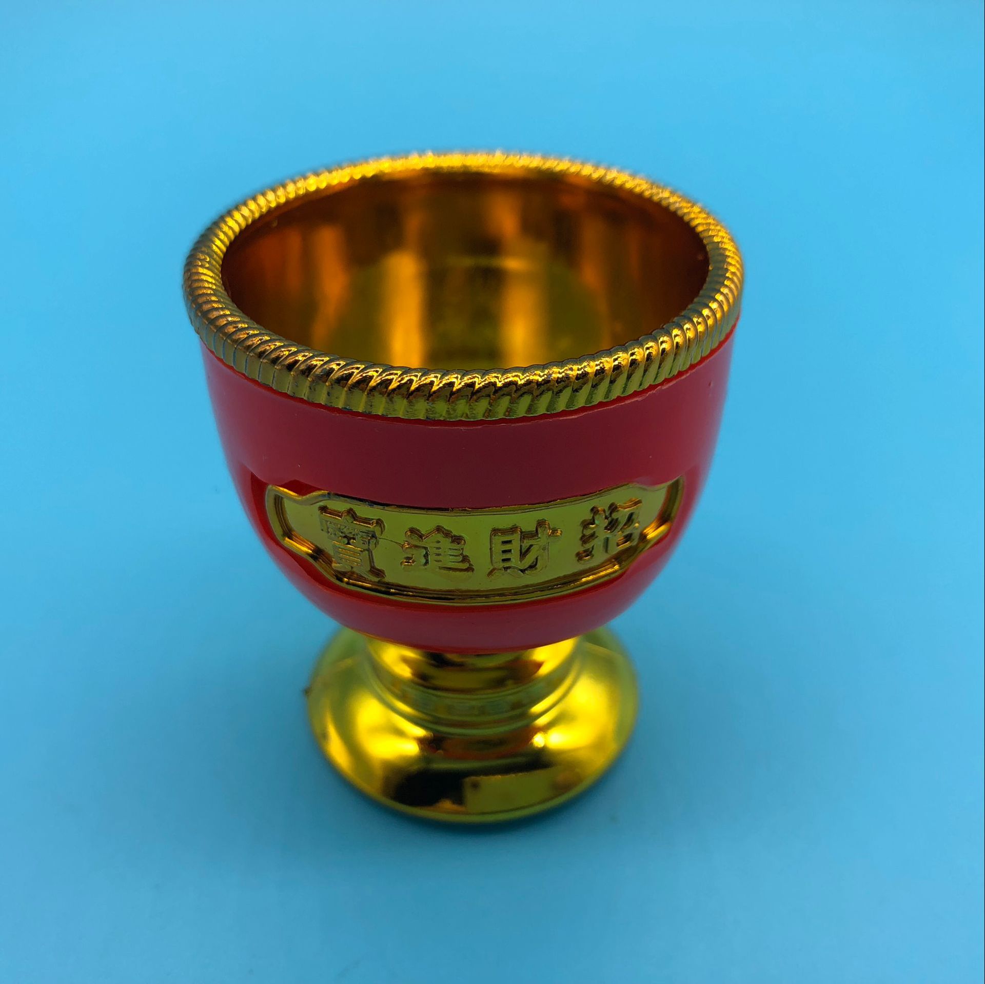 金杯子 祭祀小酒杯 拜神祭祖酒杯 传统祭祀道具 1元小百货 赠品