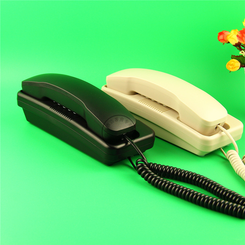 兴梓sn-0012黑色酒店浴室分机 挂式电话机 卫生间防水防潮挂机