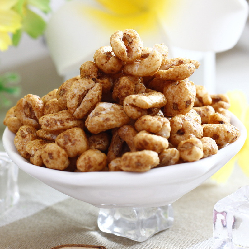 韩国进口零食 克丽安膨化大麦粒 可瑞安 膨化大米粒 浓浓麦香74g