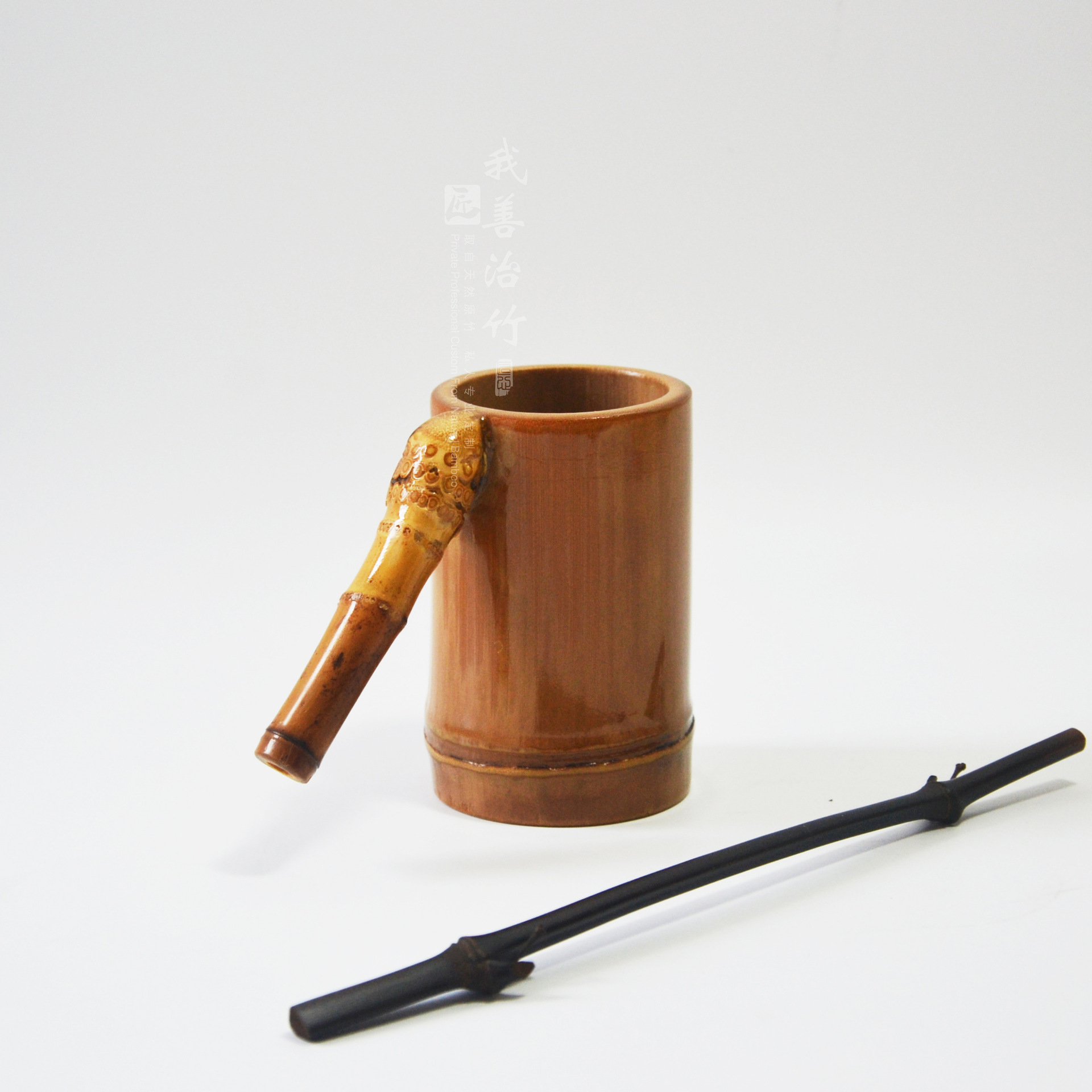 厂家批发天然竹杯水杯茶杯茶具食品料理竹器咖啡杯茶道用品定制