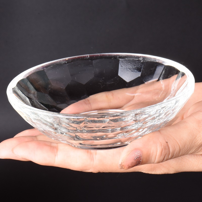 水晶勺子 玻璃勺子燕窝勺 厨房用品无铅透明汤勺餐勺甜品调羹