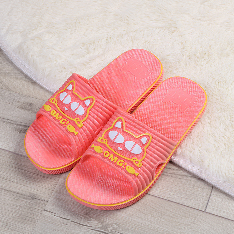 2023 Creative New Slippers Summer Non-Slip Indoor Home Slippers Men and Women Couple Hotel Bathroom Sandals Wholesale