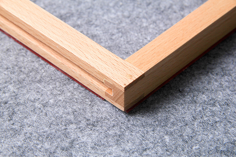 优质榉木相框 广告框架 亚克力插式海报展板框 贴墙力a4实木框