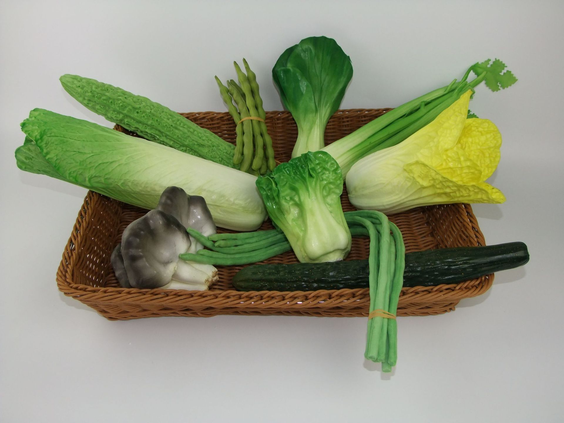 仿真水果蔬菜 假蔬菜模型叶菜假生菜白菜橱柜家居展示装饰道具
