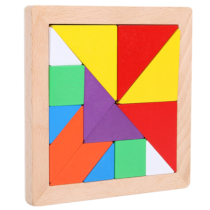 吉妮兔 七巧板之伤脑筋十四块 十四巧板 14块七巧板 伤脑经拼图