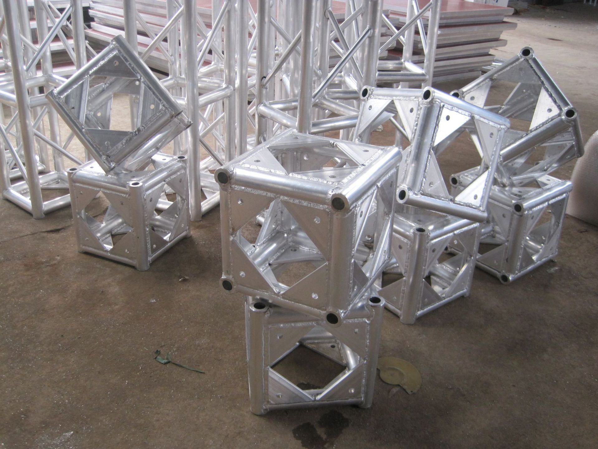 六面方接头/万向头/铝合金桁架方头/演出桁架桁架舞台truss架