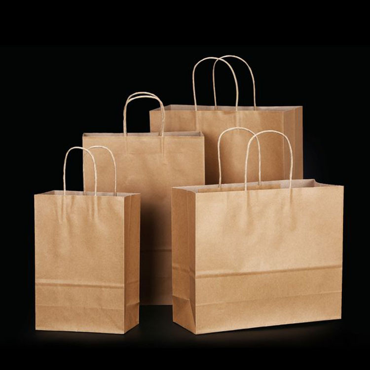 广告纸袋定制印logo服装白卡手提纸袋礼品环保购物手提纸袋子定做