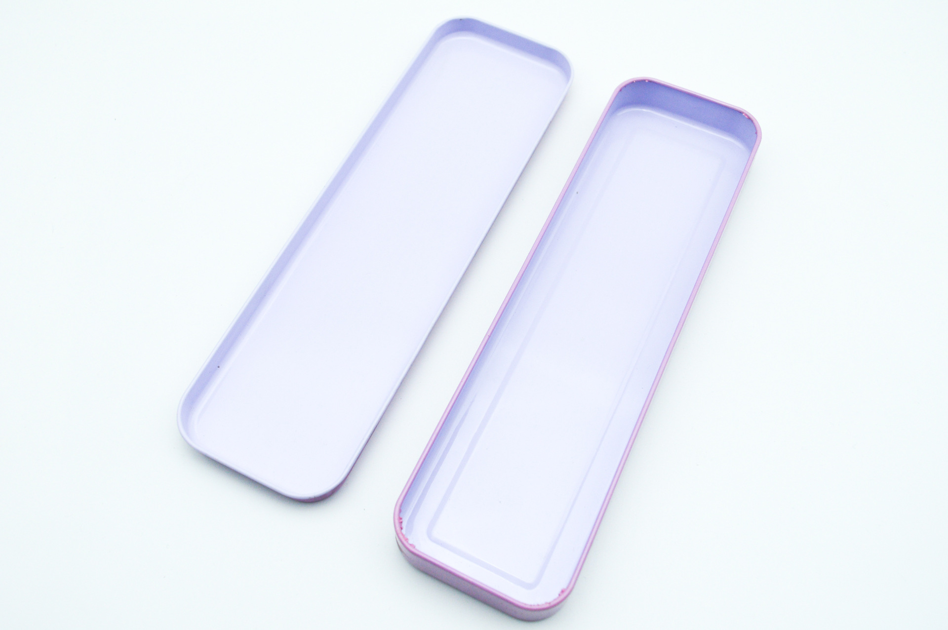 长方形马口铁盒 卡通学生铅笔盒 铁质笔盒 马口铁文具盒定制