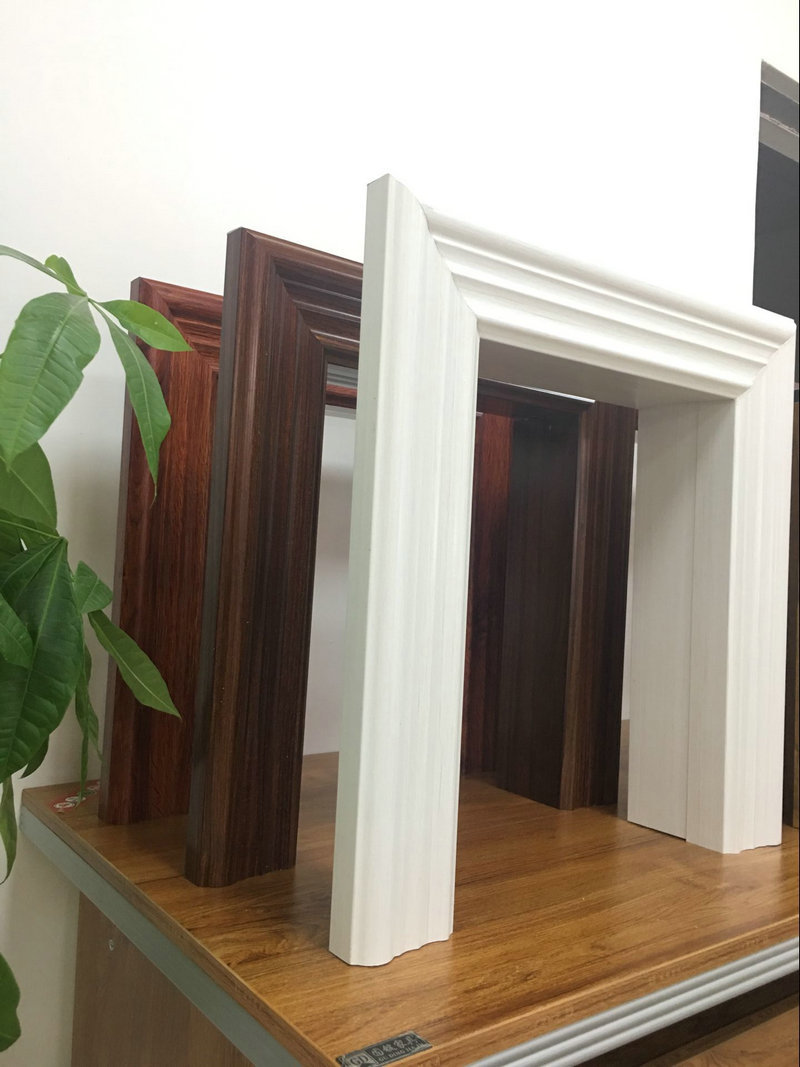 高档铝合金门套线 阳台垭口 飘窗铝套线 铝框边角线