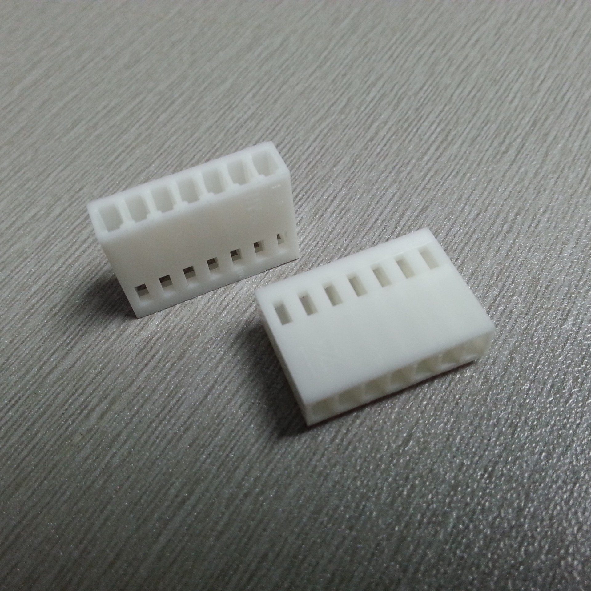 2.54mm胶壳 7pin位 配套端子使用 接线端子插头 2510连接器塑壳-阿里