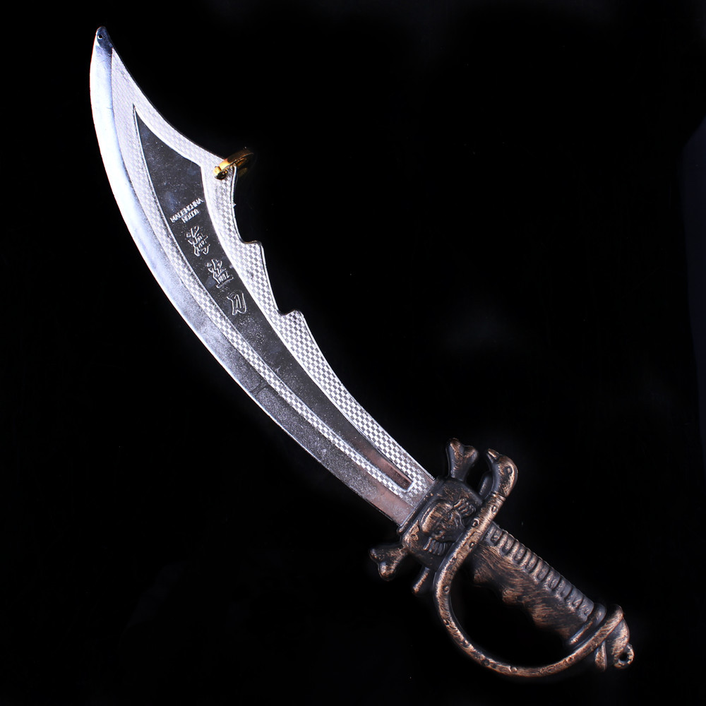 1万圣节道具仿真兵器加勒比海盗刀武士剑斧头佐罗剑铠甲罗马剑