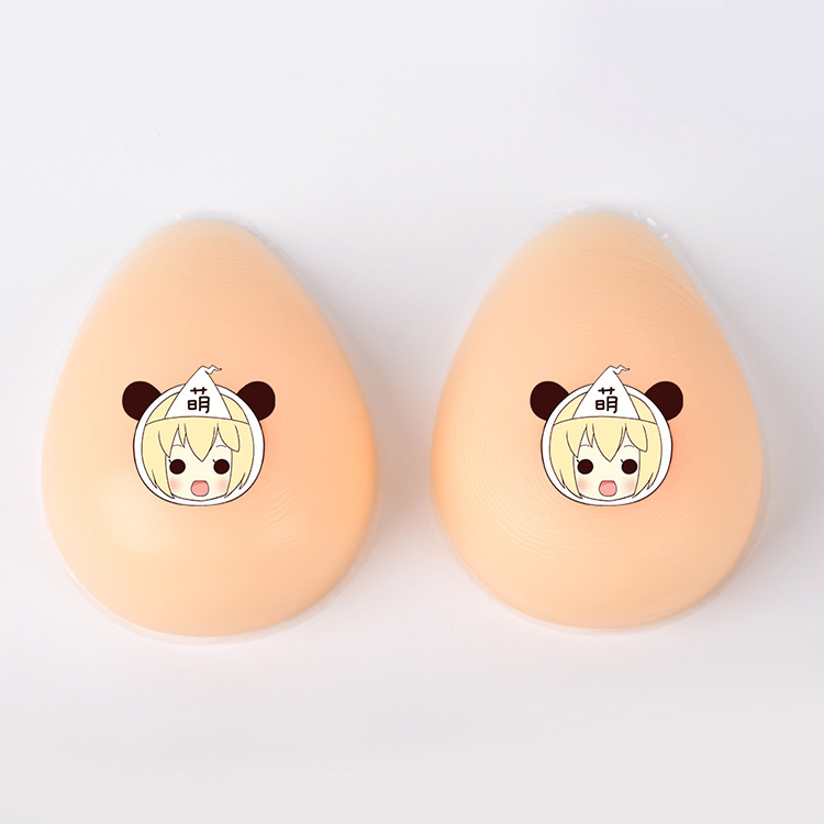 尚萌二次元等身抱枕水滴状义乳 卡通动漫配件硅胶胸垫