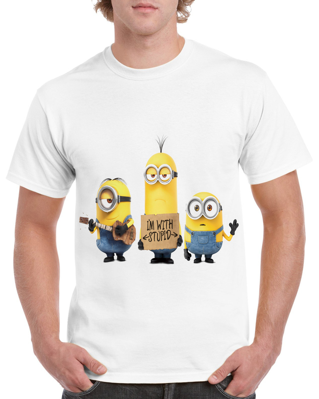 小黄人minions系列潮流爆款t恤短袖