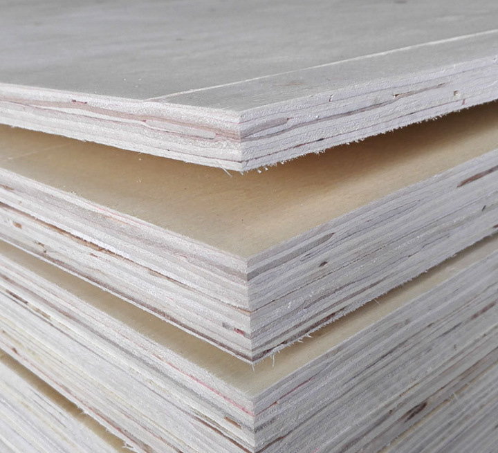 优质光面多层胶合板 建筑整芯板二次成型包装箱五合板