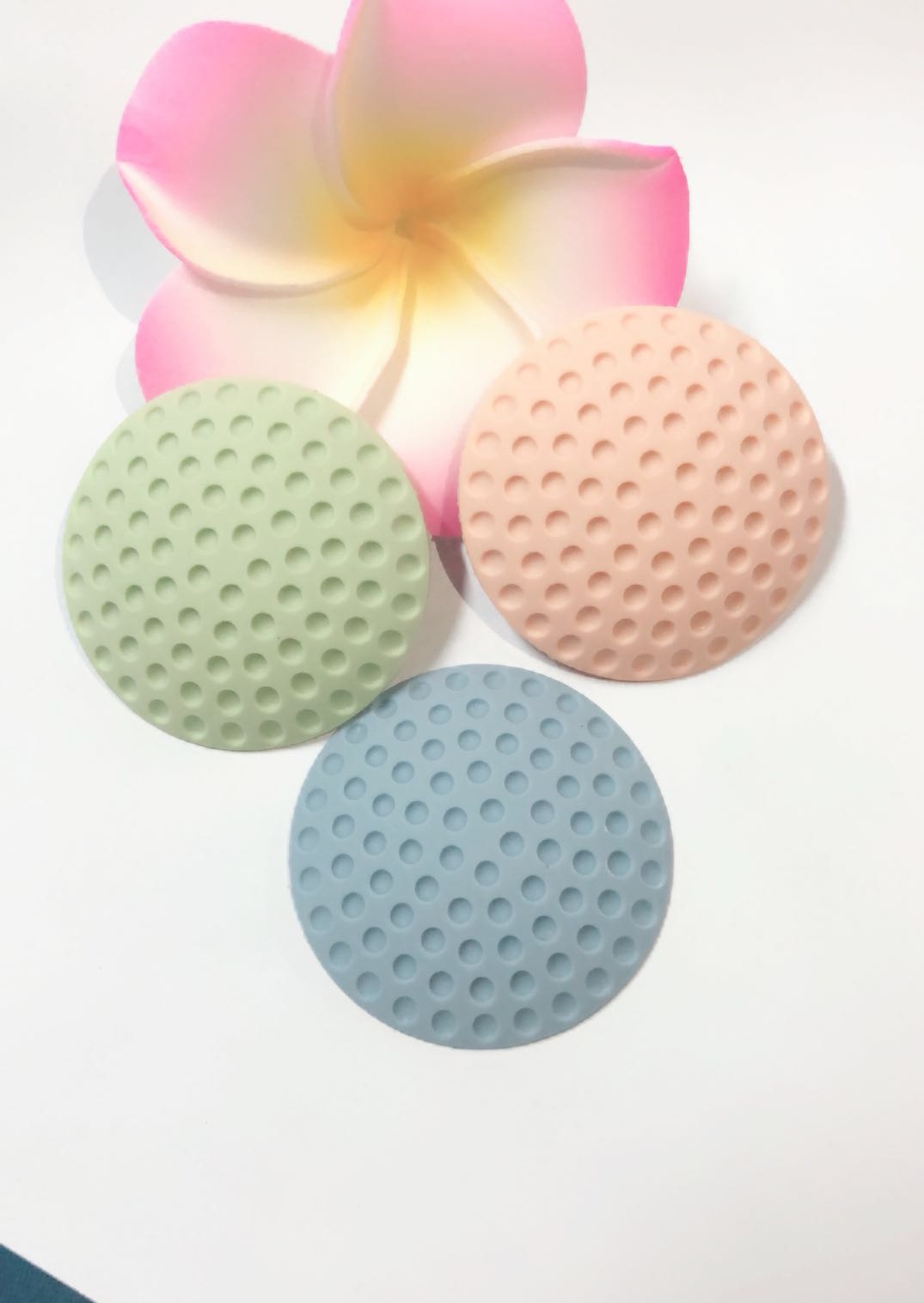 厂家现货 半球形pvc软胶防撞垫 加厚静音门把手防护垫 门锁防震垫