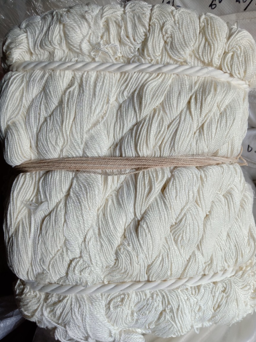 批发白色施工线尼龙线涤线绳 吊线坠测量绳建筑工程大捆施工线